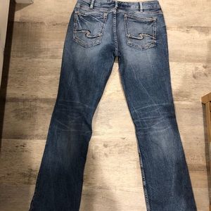 Suki slim Boot Silver Jeans